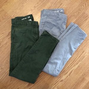 Gap skinny pants bundle of 2!